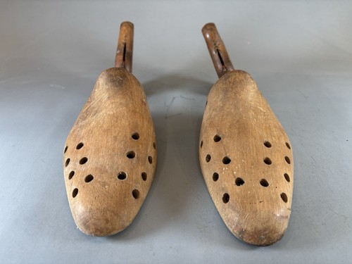 Vintage wooden shoe - wooden,
