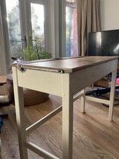 Vintage Wooden Double School