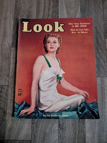Look vintage magazine 1st - look,