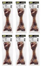 6 Serrano Ham Bones 100% Natural Cured Large Dog Bone Protein Treat Chew Snack