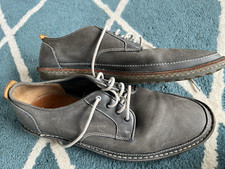 Clarks Mens Grey TOR Lace Up Casual  Shoes UK 9