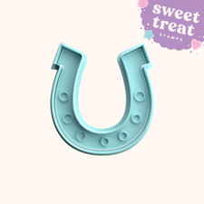 Horseshoe Fondant Stamp with