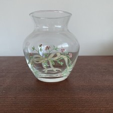Eternal Beau Small Glass Vase Post Rare