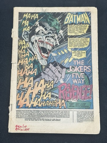 Batman 251 - batman, comics)