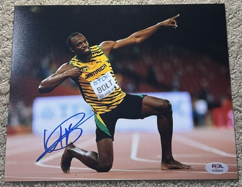 Usain bolt signed autograph - signed,