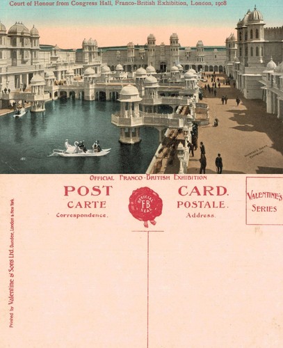 Vintage postcard 1908 - vintage,