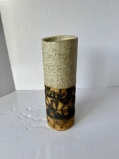 Large Chunky Pattern Vase By