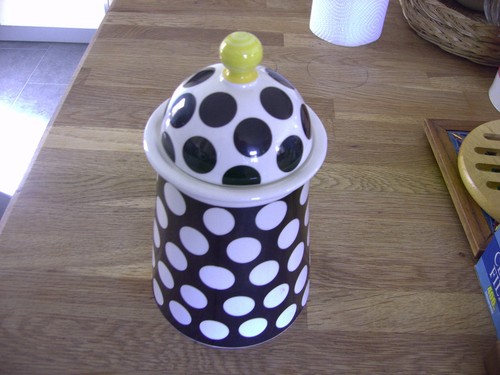 Retro vintage canister - canister., dunoon