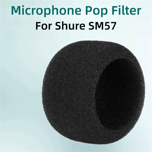 Flocked sponge foam microphone - flocked,