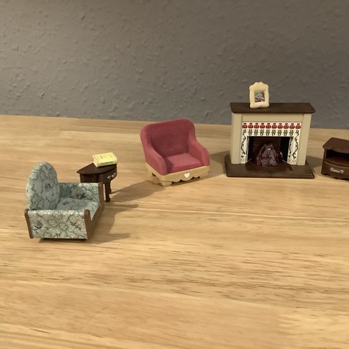 Sylvanian families living room - sylvanian,