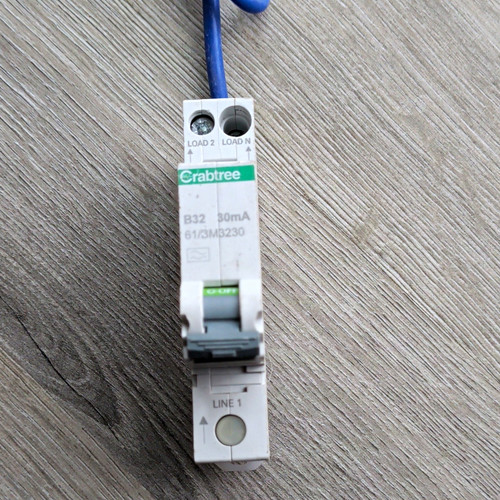 Crabtree rcbo type 32a - crabtree, 30ma