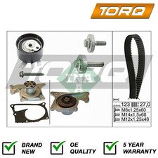 Timing Belt & Water Pump Kit Torq Fits Nissan Renault Dacia 1.5 D dCi