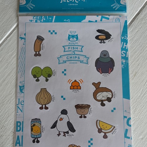 Jellycat fish and chips - fish,
