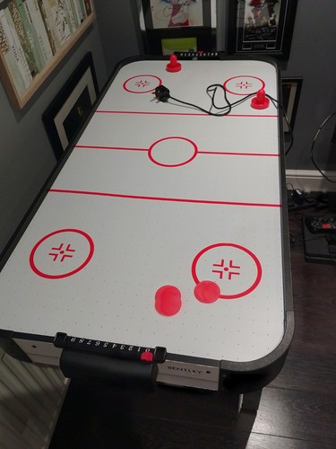Table air hockey with - air, pucks