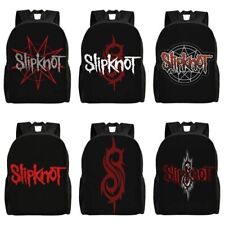 Slipknot R0ck School Backpack Rucksack Bookbag Travel Shoulder Bag Gift UK