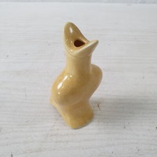 VINTAGE WIDE MOUTH YELLOW BIRD
