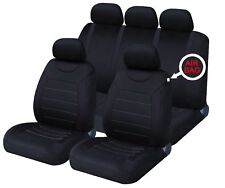 Universal Black Sport Car Seat Cover 8 Pc FOR MINI ONE COOPER COUNTRYMAN CLUBMAN