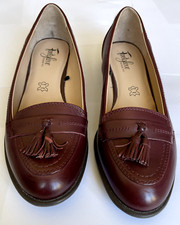M&S Footglove real leather original loafer tassel slip on shoes, forever comfort