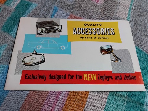 Ford zephyr 6 zodiac mk3 - &,
