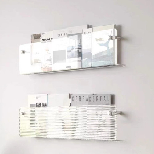 Acrylic magazine rack brochure - magazine,