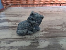 Wade Blue Persian Cat Pottery
