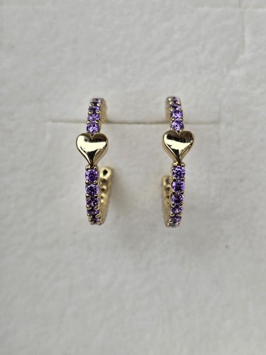 Small gold plated hoop - small,