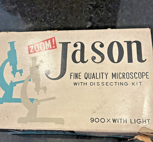 Vintage jason microscope - jason, 900x