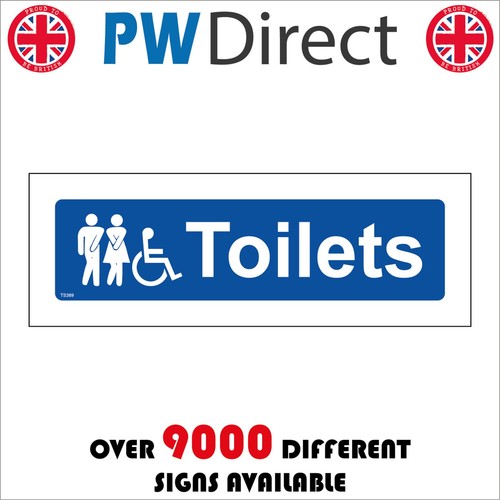 Sign toilets facilities - toilets,