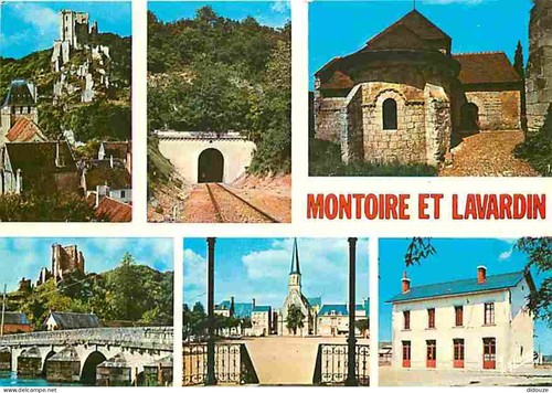 Postcard montoire et - -,