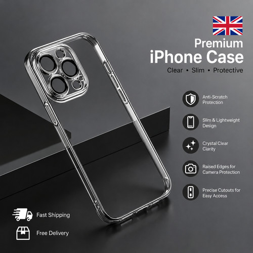 Luxury plating clear - clear, silicone