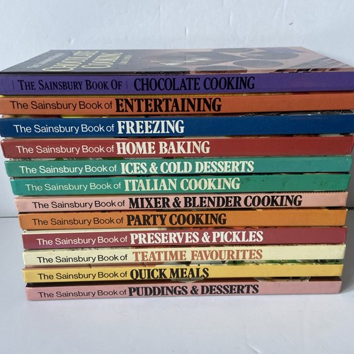 Vintage sainsbury cook books - sainsbury,