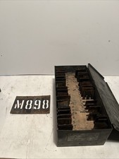 97 Interlocking Brass Stencils 1.5” Letters Numbers Punctuation Fractions T2