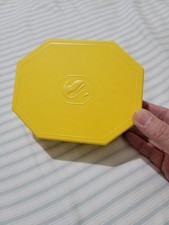 Luxury SWAROVSKI Yellow Hexagonal Jewellery Storage Gift Box 15 x 12 x 5 cm