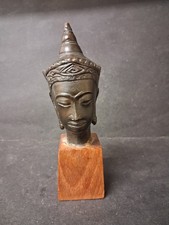 Vintage Thai bronze buddha