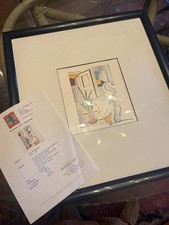 Roy Lichtenstein signed from