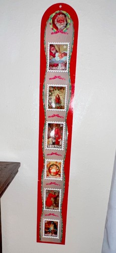 Christmas santa postage stamp - santa,
