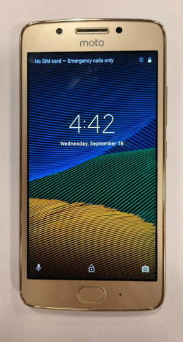 Motorola moto 16gb fine - g5,