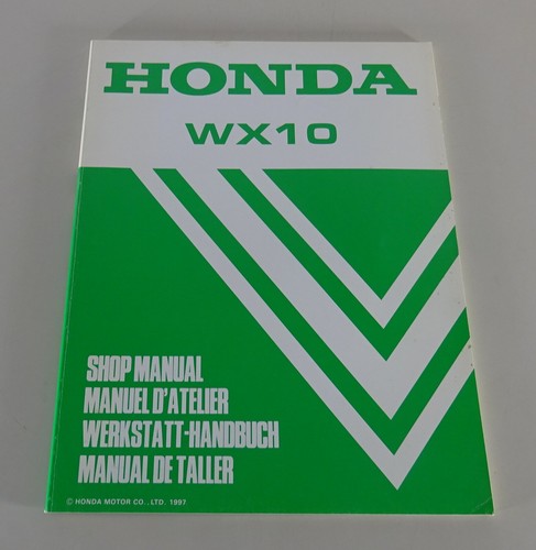 Workshop manual honda water - honda,
