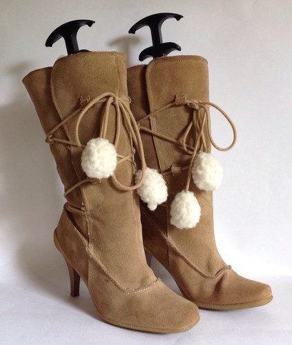 New look tan buff suede - look,