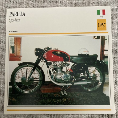 Parilla speedster touring 1957 - parilla,