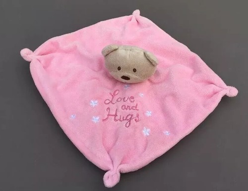 Baby hugs pink plush teddy - pink,