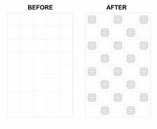 Mosaic Tile Stickers Transfers