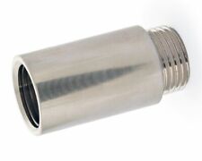 Chrome Bib Tap Extension Fixed Length 1/2" x 40mm Male to Female Joiner