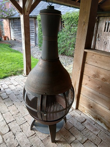 Dellonda outside wood burner - wood, burner/