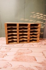 Vintage wooden ink - wooden, pad