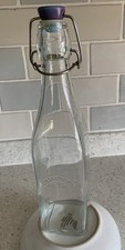 Tall slim Kilner glass storage preserve bottle 27cm / 1 litre multi purpose 