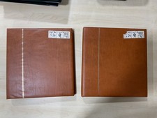 GB stamps. QE. mint/used. 2 pre printed albums F50