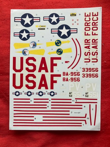 Decals collectaire - b-57, 1/48