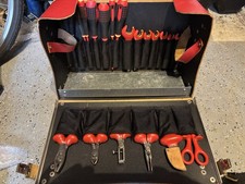 AS_NEW Bahco 3045-v2 19 Piece Electricians Insulated VDE 1000v Tool Kit RRP£1450