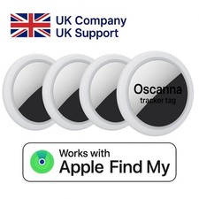 Oscanna Air tag Tracker for Apple Works with Apple airtag  'Find My App'